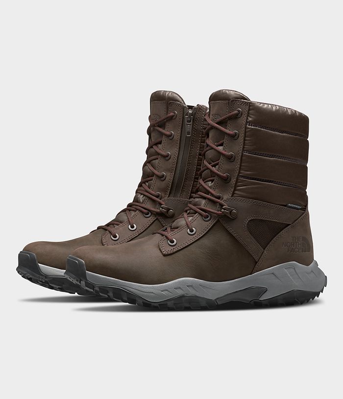 Botas The North Face Hombre Thermoball™ Zip-Up - Colombia GOFYMR379 - Marrones